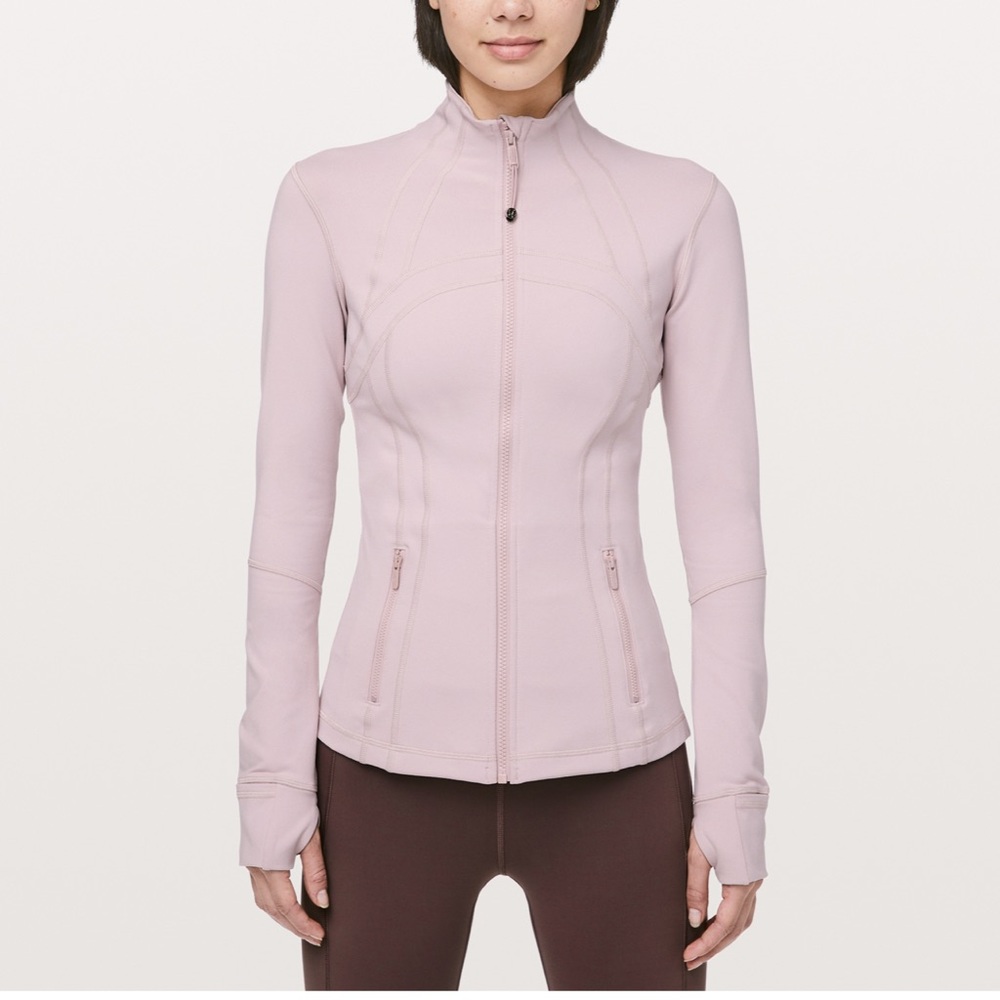 lululemon define jacket porcelain pink
